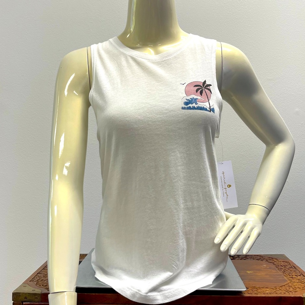 Spiritual Gangster - Hamsa Moon Muscle Tank